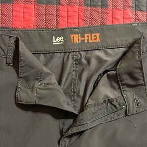 Lee Black Flat Front Men's Shorts
